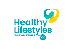Healthy lifestyles Warwickshire logo